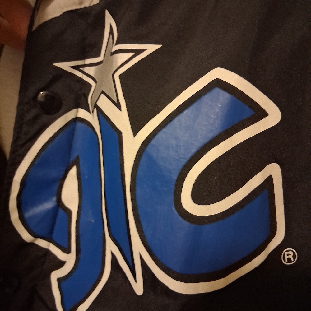 Vintage XL Champion ORLANDO MAGIC Warm Up Jacket 90s Shaq Era Rare - Picture 9 of 10
